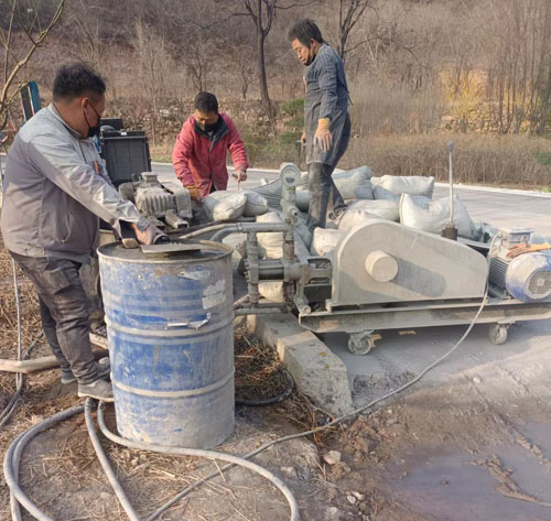 凤庆路面下沉注浆